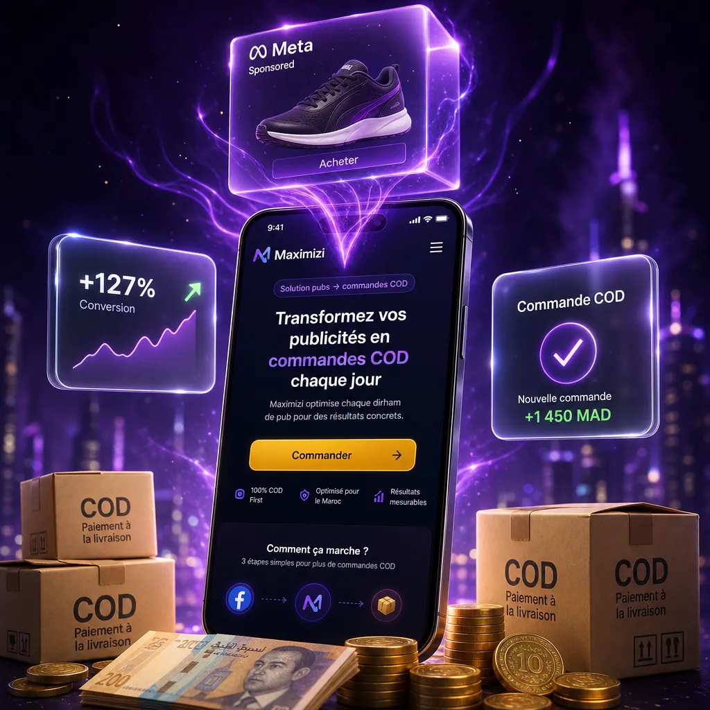 Exemple de landing page Maximizi